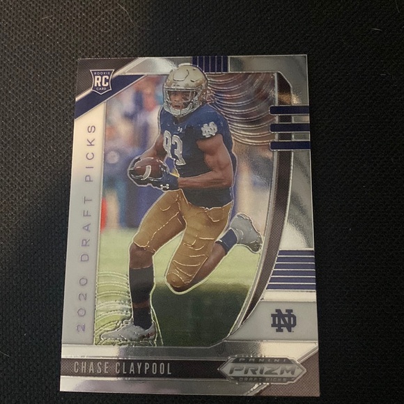 Chase Claypool (Rookie) - 2020 Panini Prizm Draft Picks # 124 - Picture 1 of 2